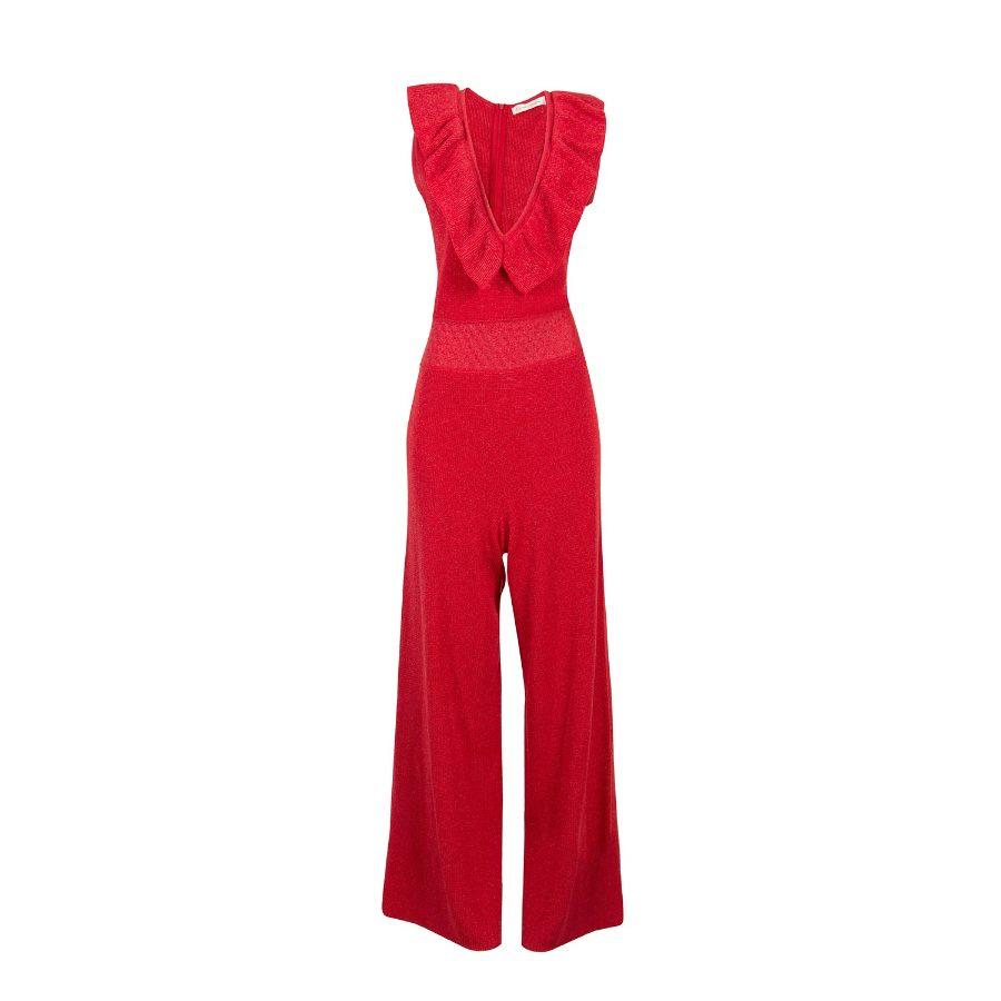 ENTERITO TRICOT CON VOLADO