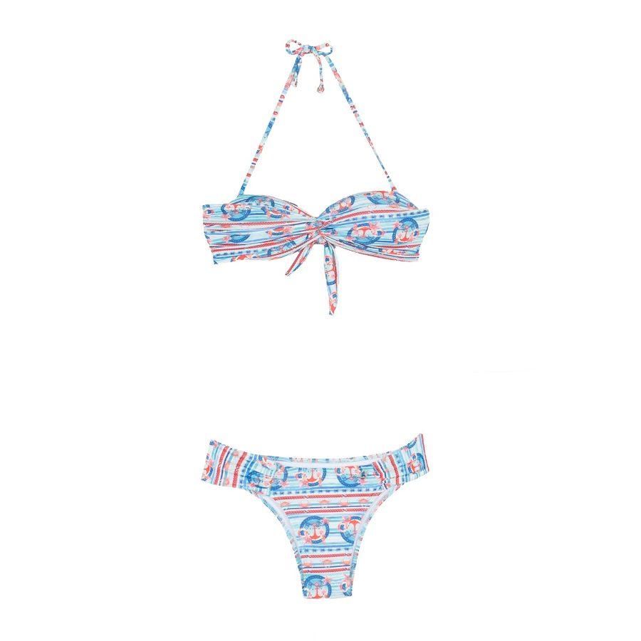 Bikini Doble Face Estampado
