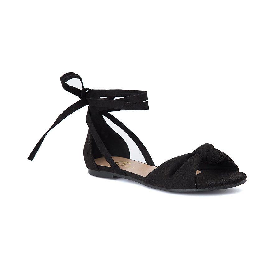 SANDALIA PLANA CON METAL PERSONALIZADO