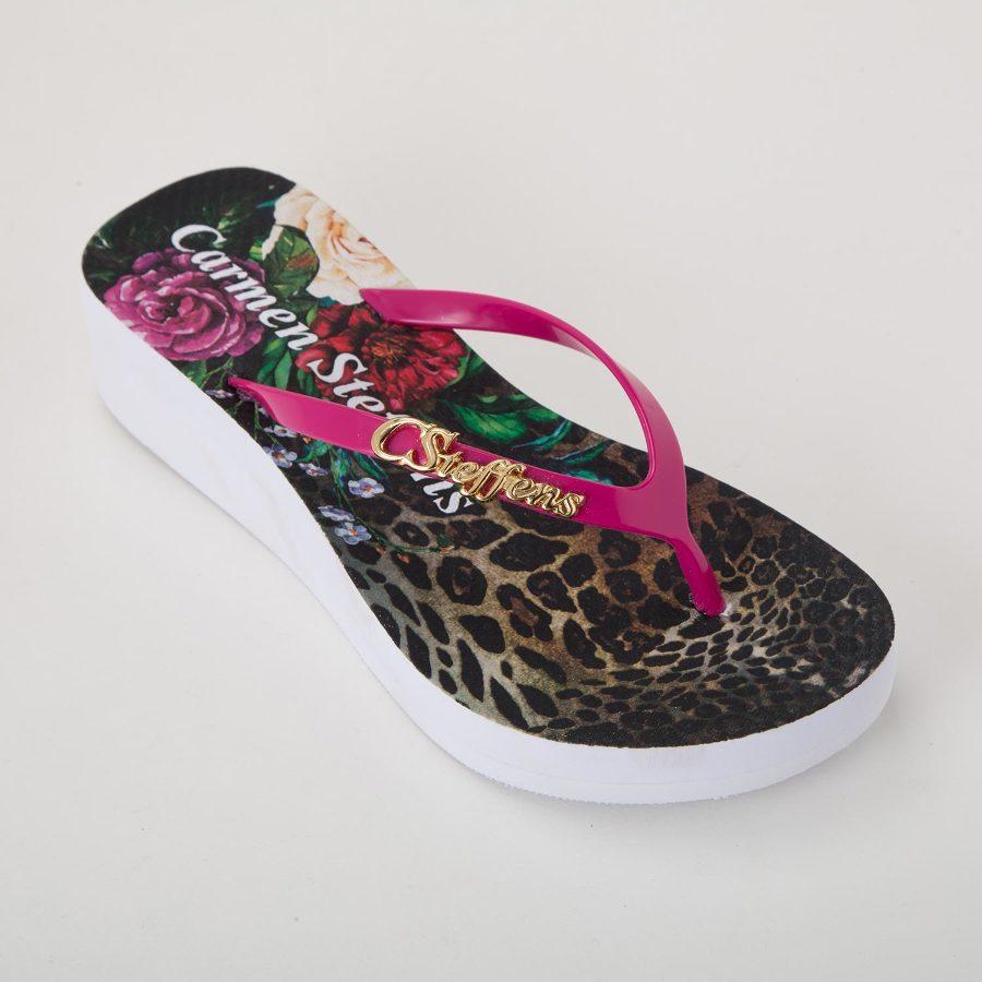 SANDALIA PLATAFORMA CON METAL PERSONALIZADO