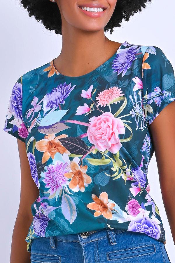 T-SHIRT BASICA ESTAMPADA