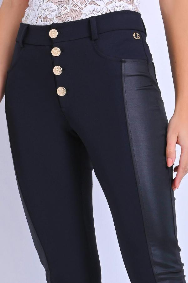 PANTALON SKINNY MONTARIA BRAGA BOTONES