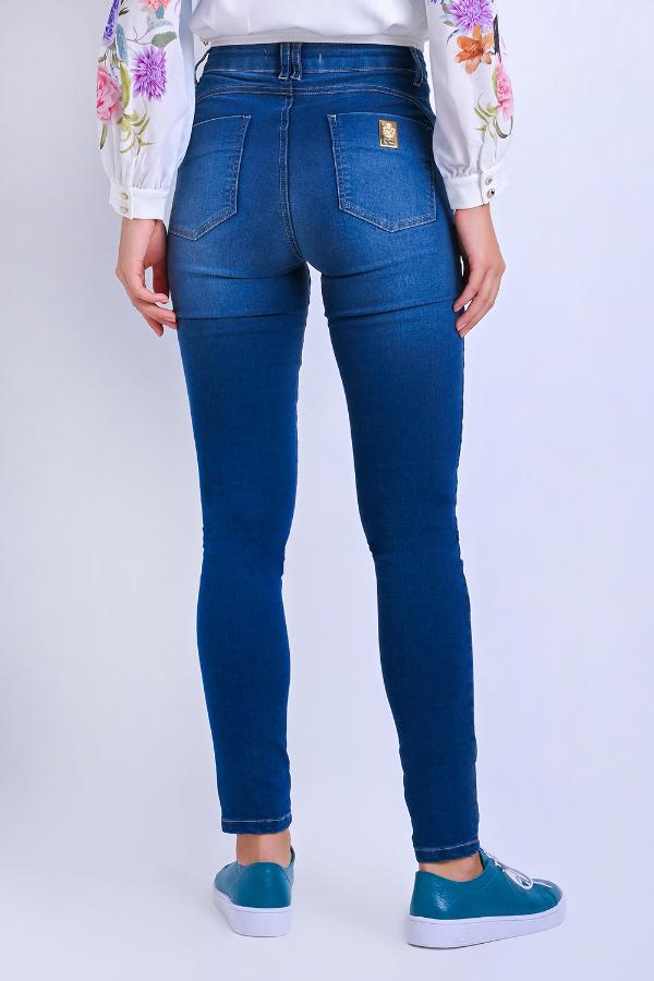 PANTALON SKINNY CON ZIPERES BOLSILLO