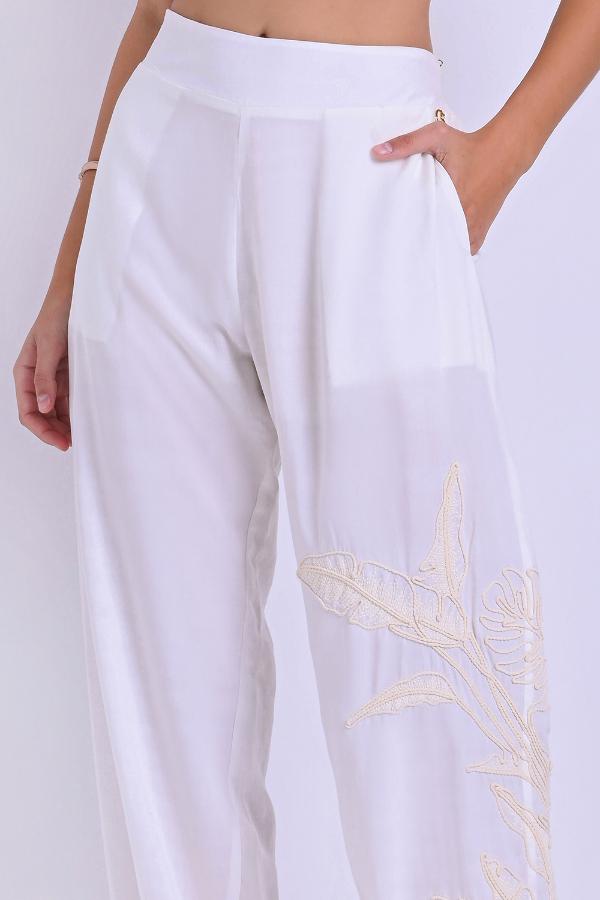 PANTALON SASTRERÍA MON CON BORDADO