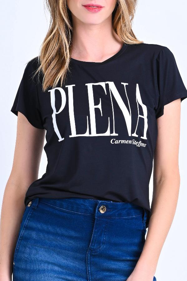 T-SHIRT BASICA CON SILK - PLENA