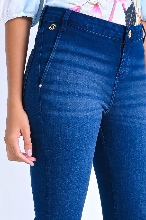 PANTALON SKINNY BOLSILLO FACA