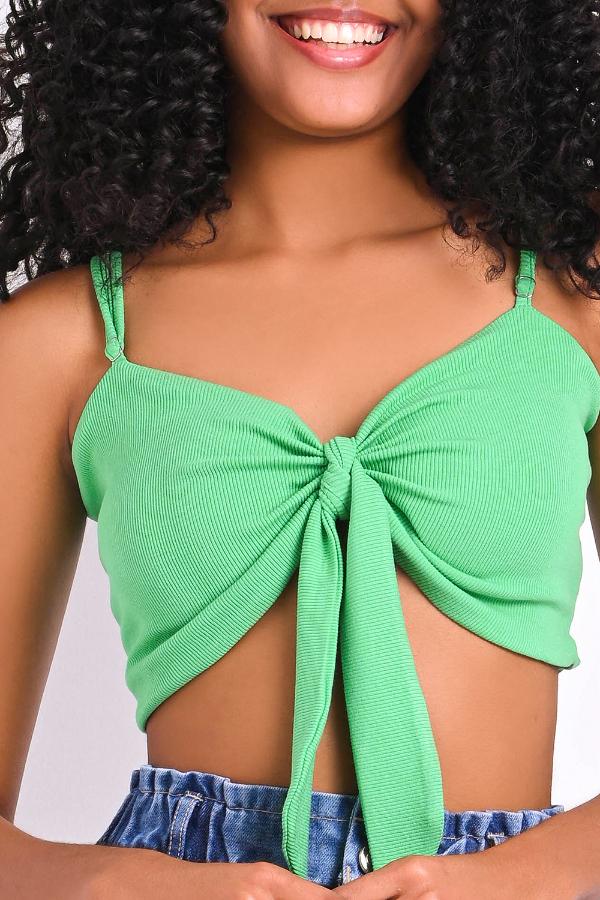 TOP CROPPED CON LAZO