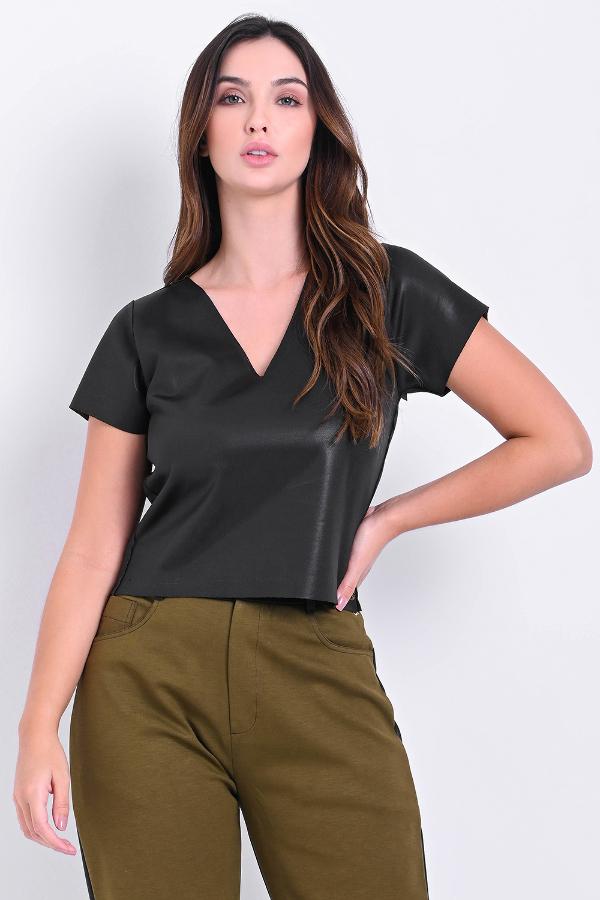 BLUSA CROPPED DOBLE FACE