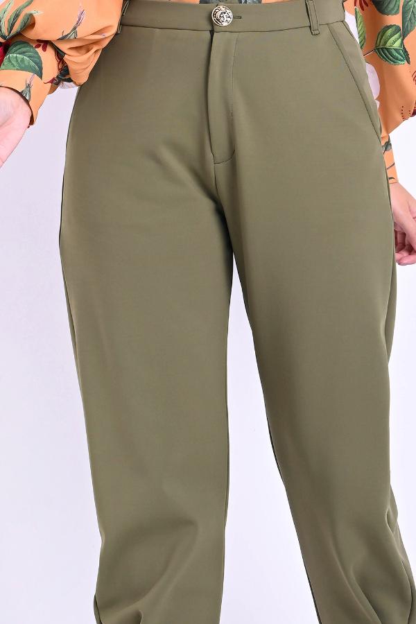 PANTALÓN MOM SASTRERÍA PLIEGUES DOBLADILLO