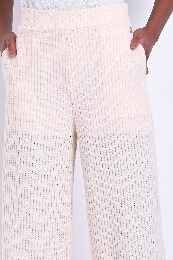 PANTALÓN ANCHO CON BOLSILLO FRANCÉS