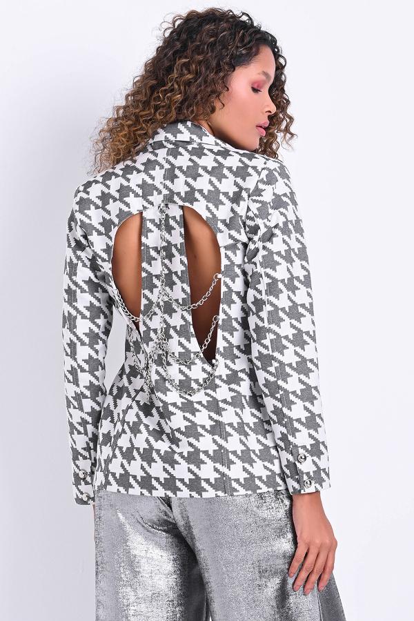 BLAZER CON METAL